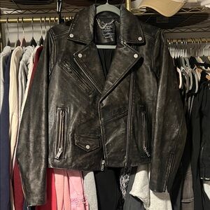 REAL leather Abercrombie Jacket